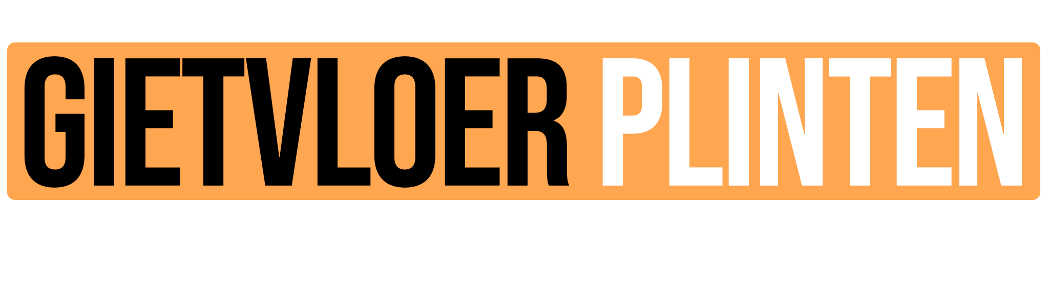 gietvloer plinten